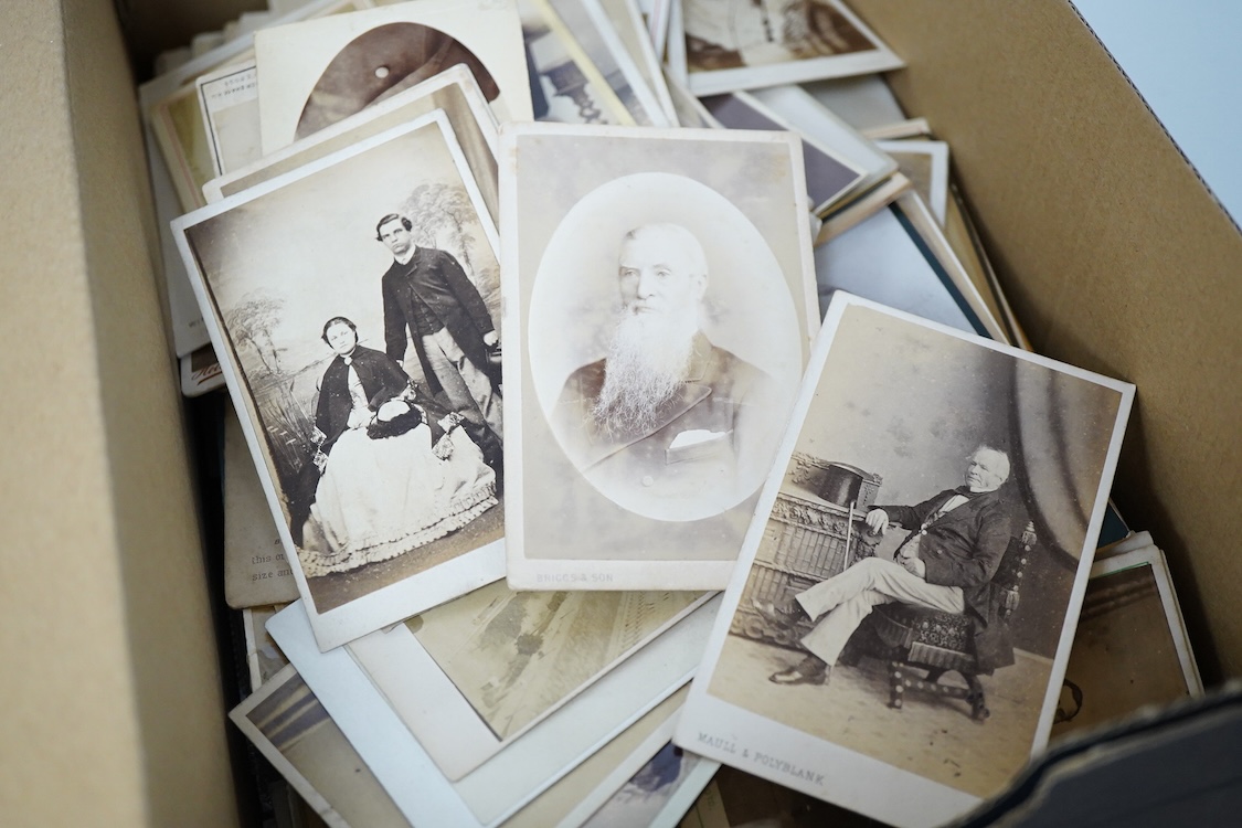 Collection of approximately three hundred and fifty Victorian Carte de Visites, mostly London photographers